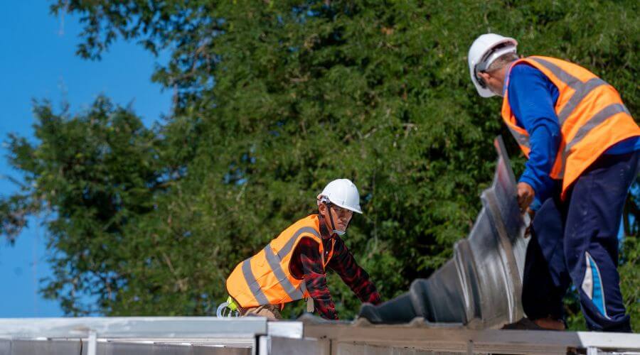 Professional metal roof installation in Lucasville, OH